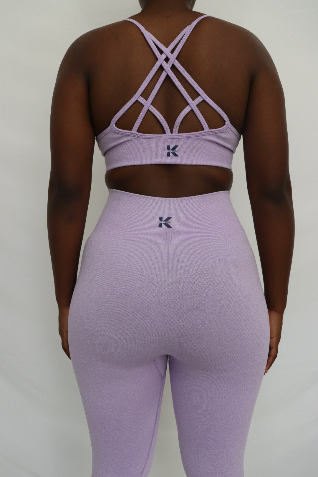 Purple Signature Seamless Leggings