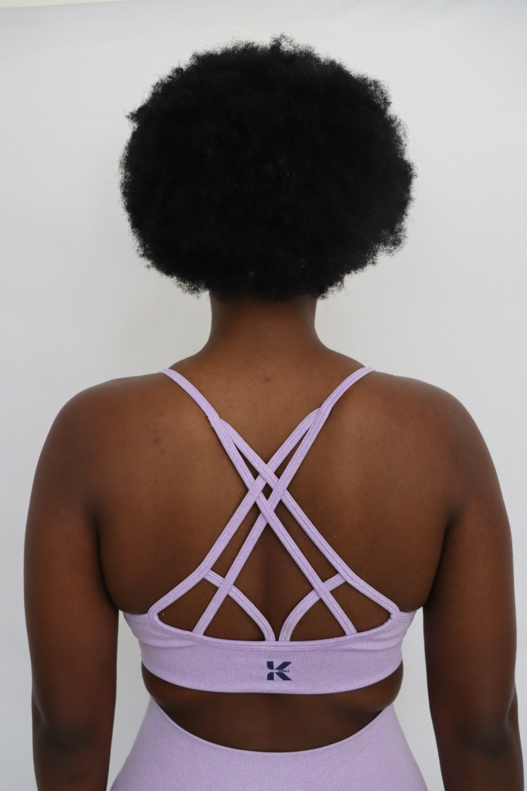 Purple No Limits Sport Bra