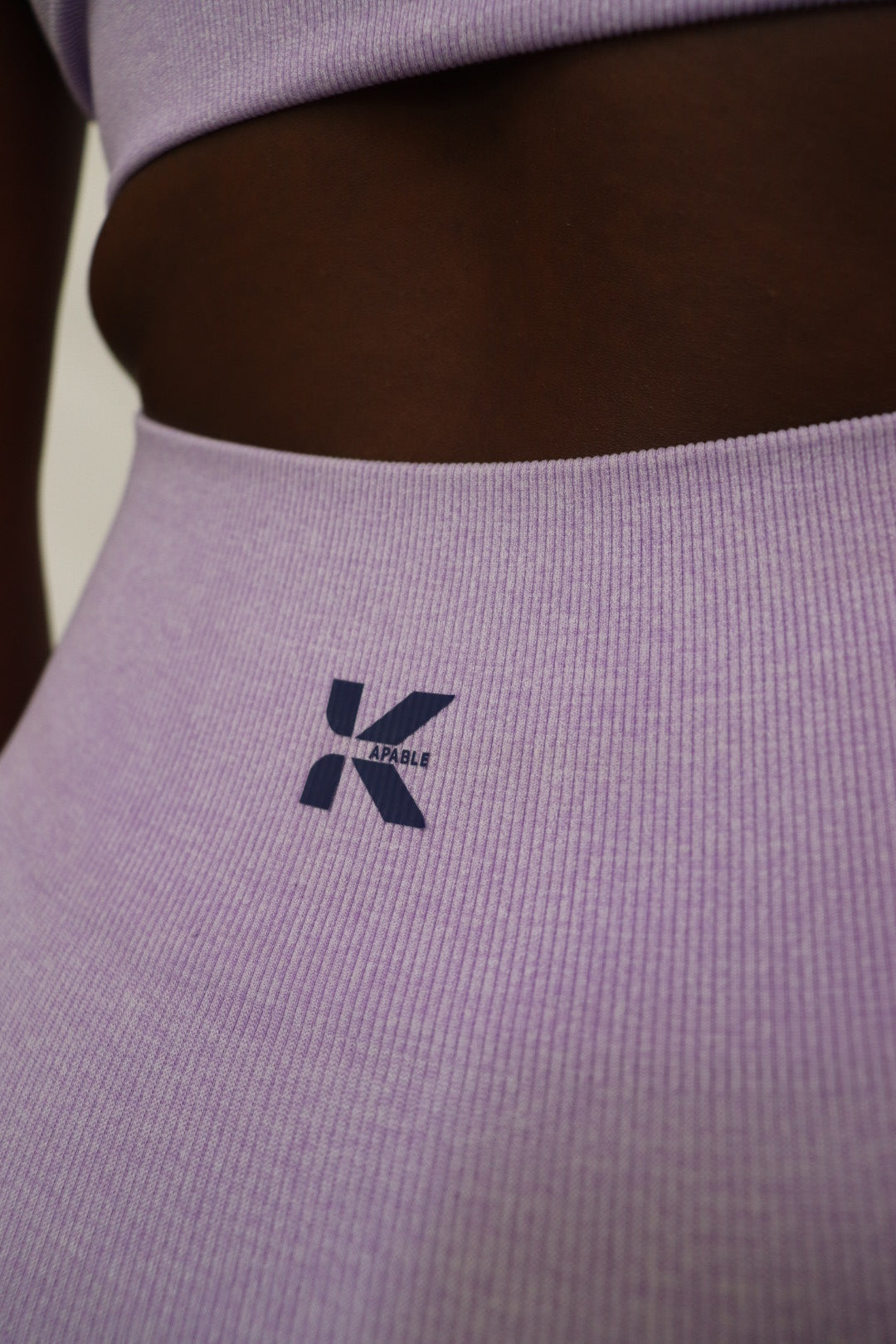 Purple Signature Seamless Leggings