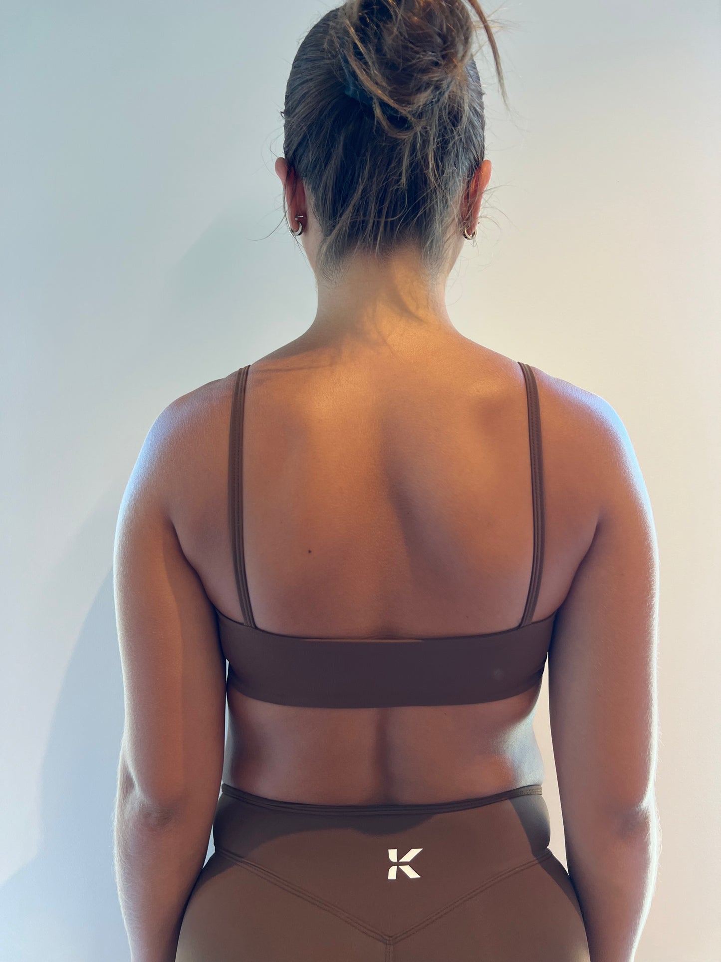 Mellow - Latte (Brown) Sport Crop
