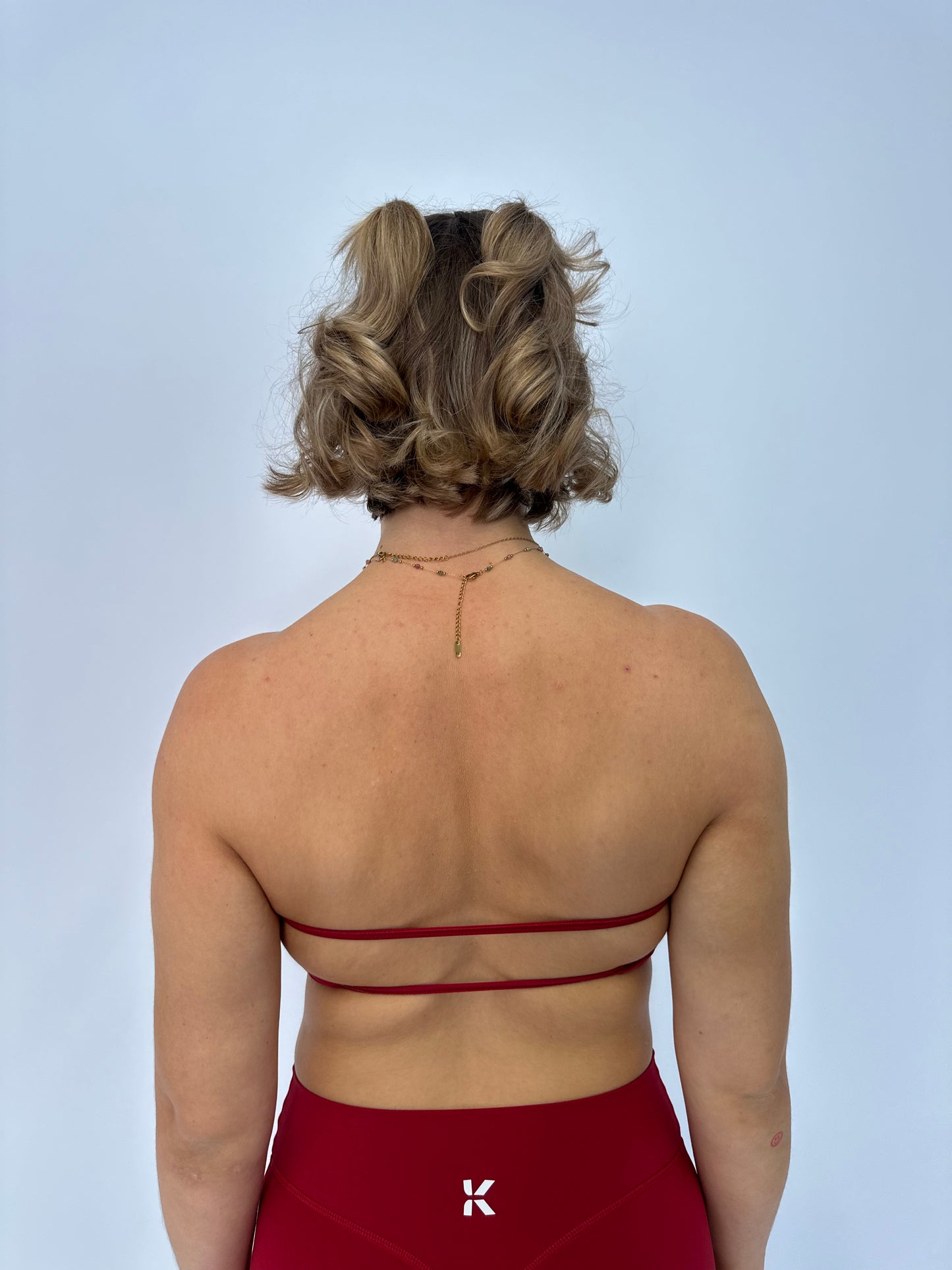 PRE-ORDER Backless Bandeau Scarlet (Red)