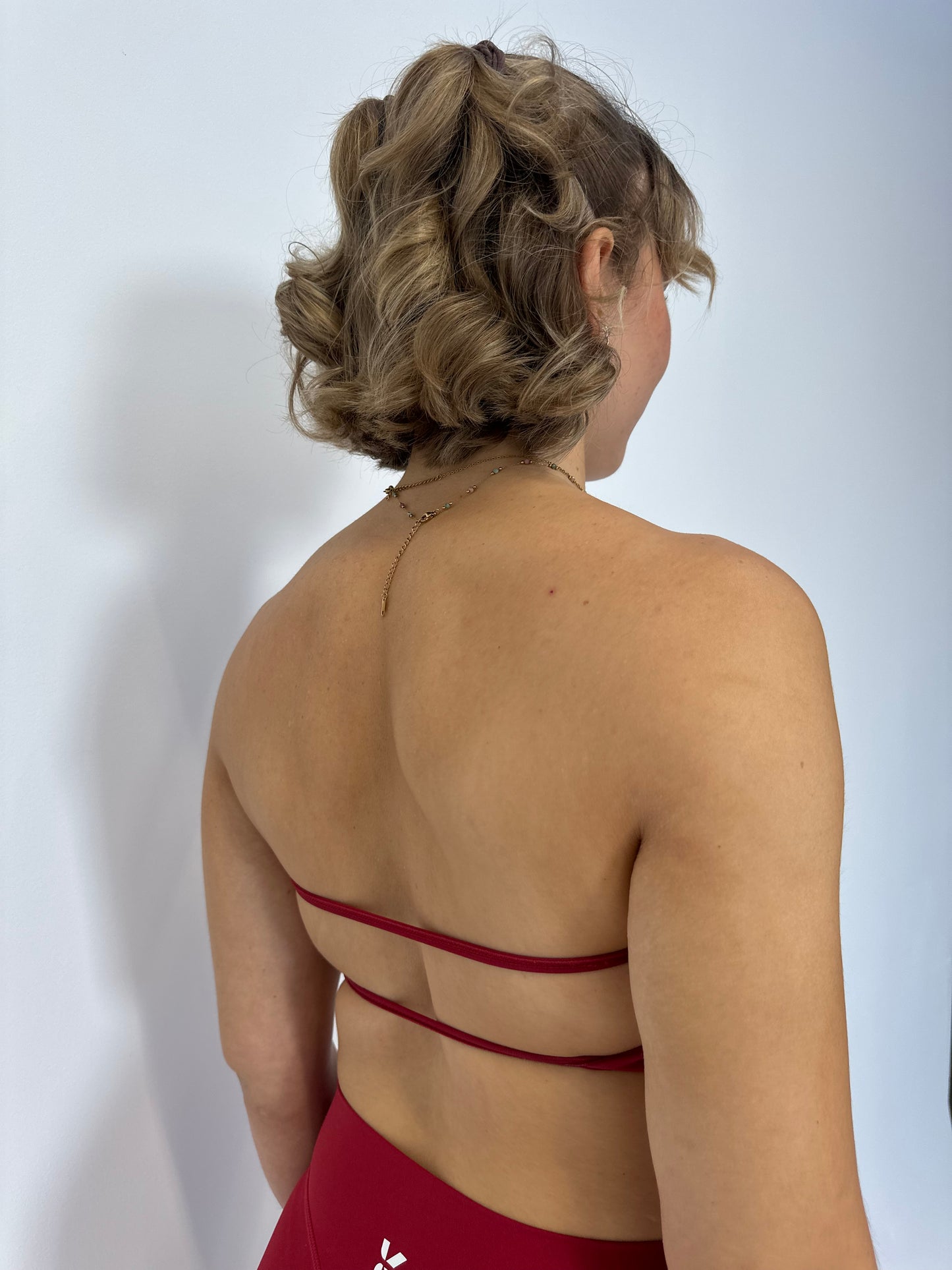PRE-ORDER Backless Bandeau Scarlet (Red)