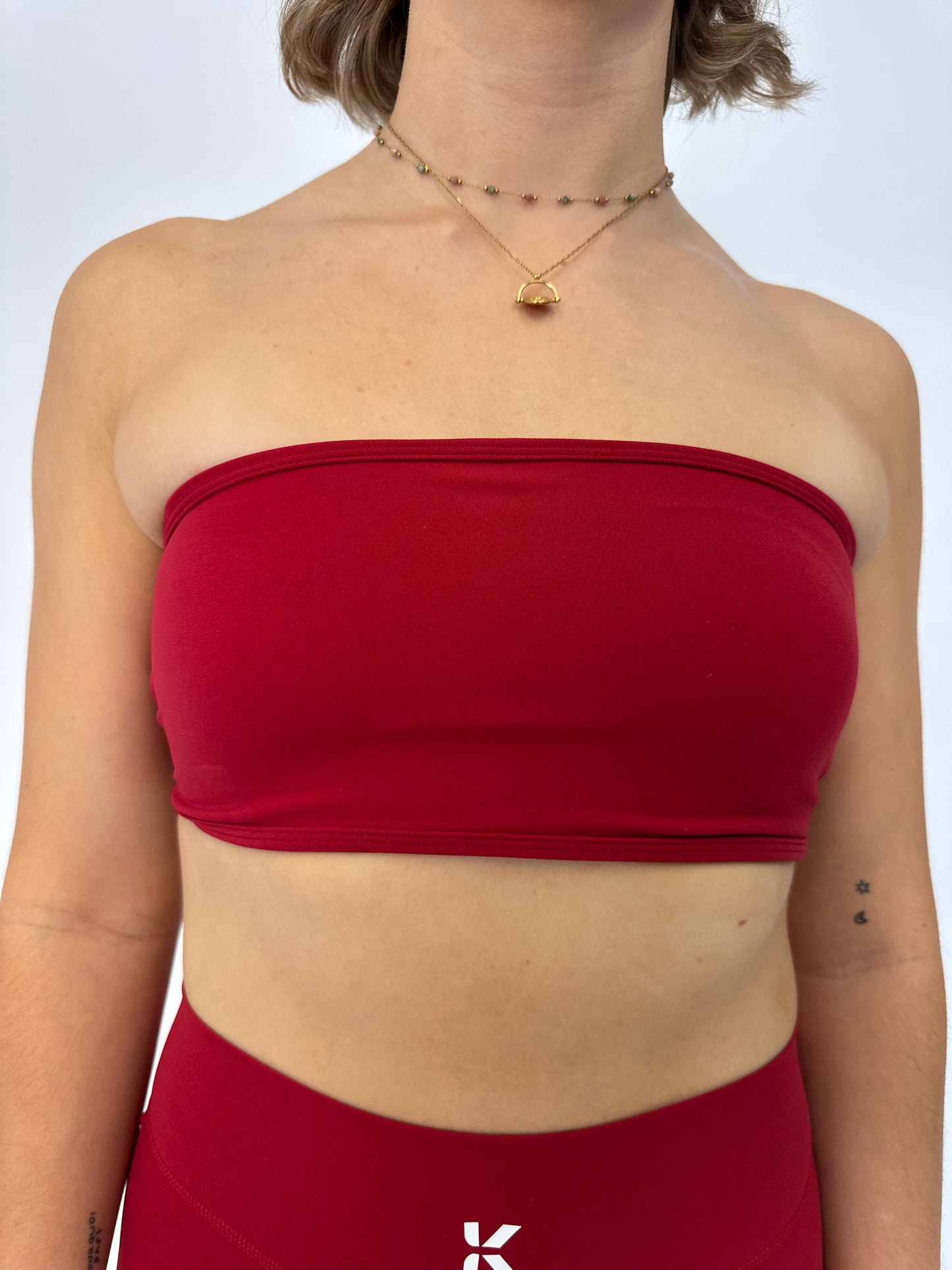 PRE-ORDER Backless Bandeau Scarlet (Red)