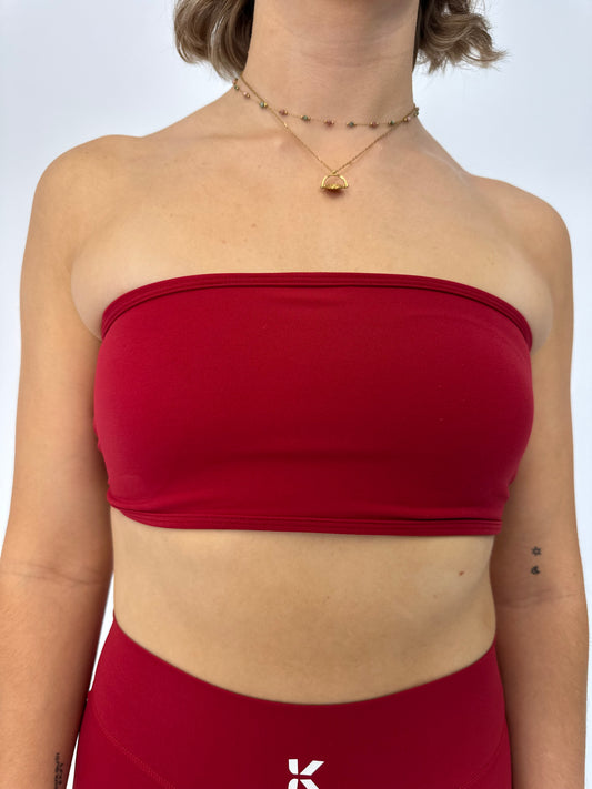 PRE-ORDER Backless Bandeau Scarlet (Red)