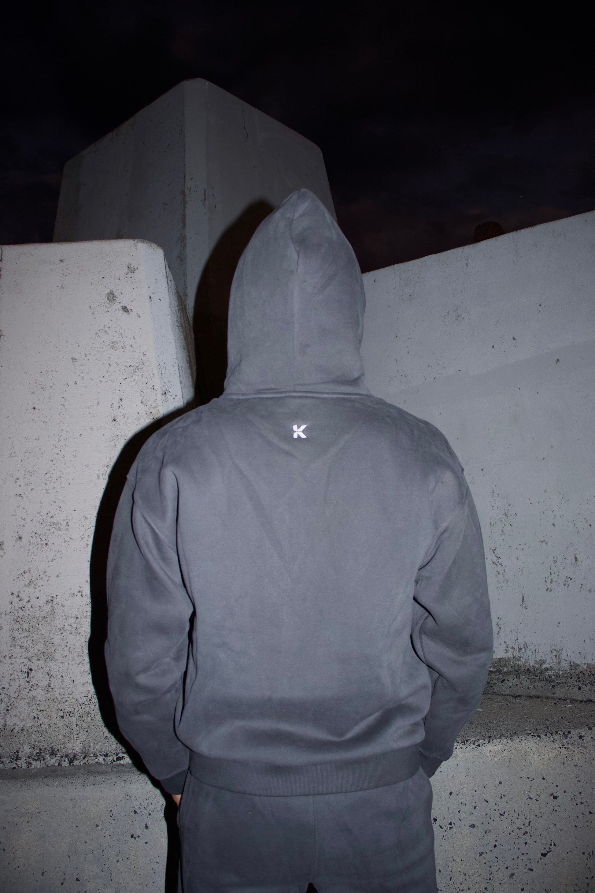 RECOVERY Oversized Hoodie Shadow