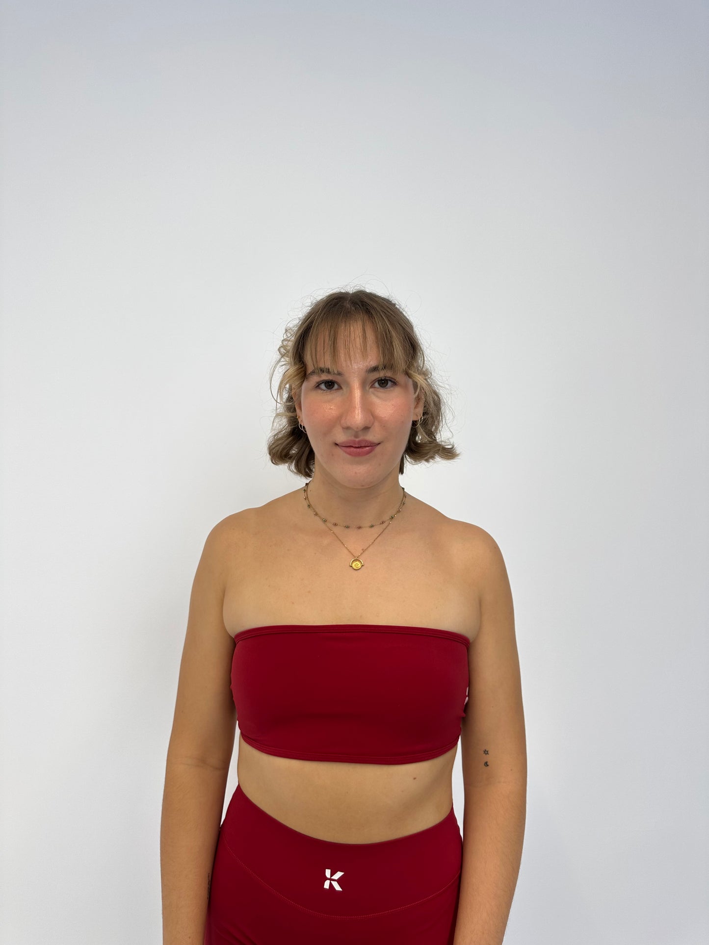 PRE-ORDER Backless Bandeau Scarlet (Red)