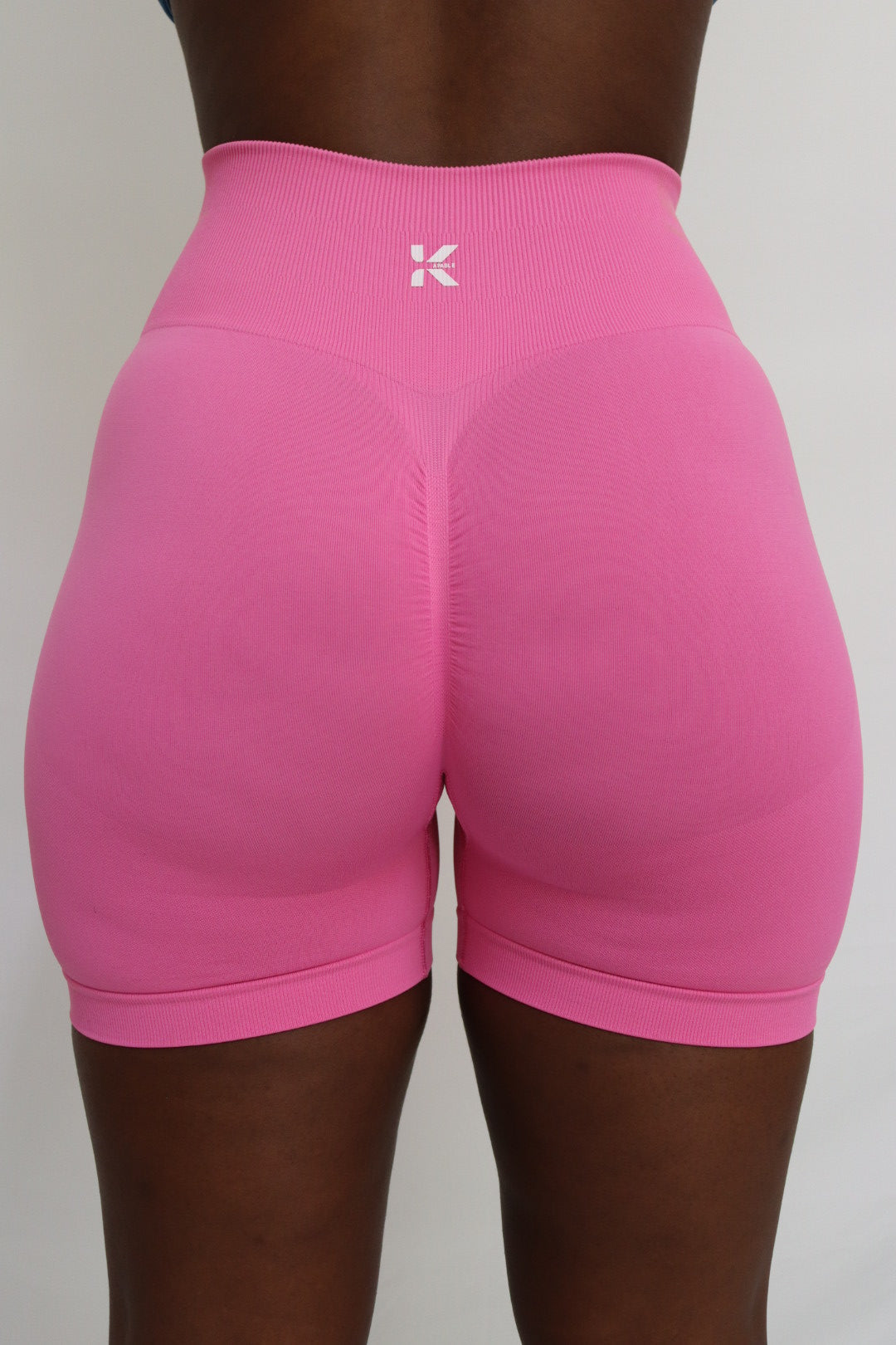 Pink Signature Scrunch Bum Shorts