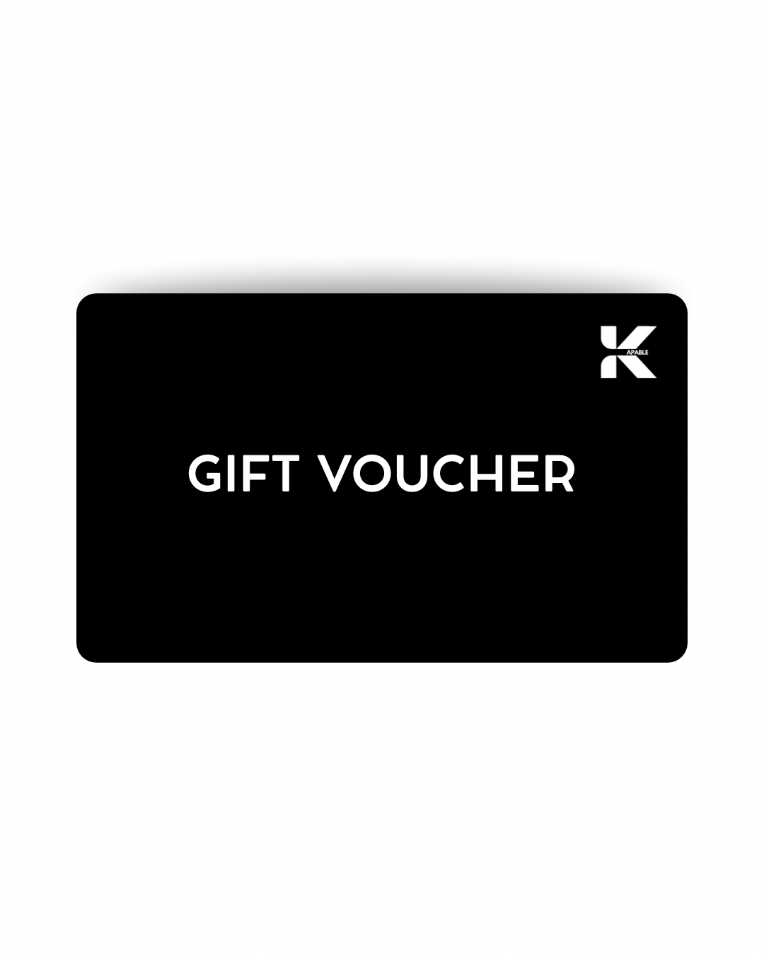 Kapable Fitness Apparel - Gift Card