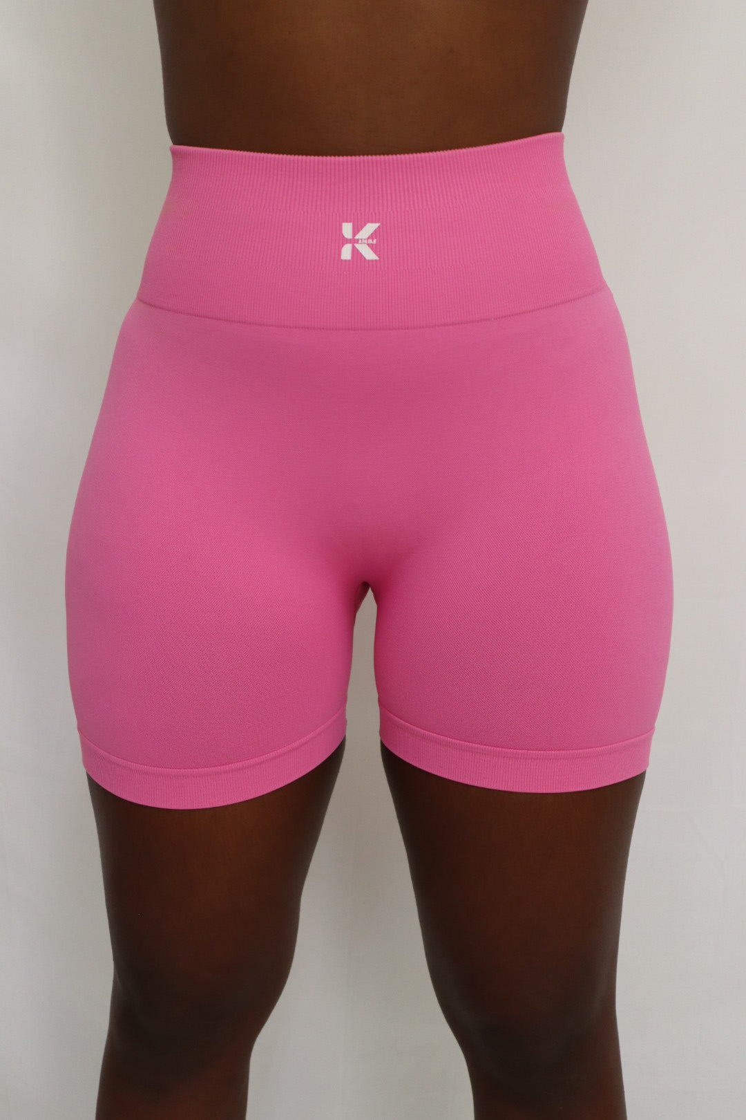 Pink Signature Scrunch Bum Shorts